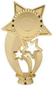 6 1/2" Under Star 2" Insert Holder Figure