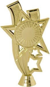 6 1/2" Ribbon & Star 2" Insert Holder Figure