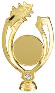 6" Star with Bling 2" Insert Holder Figure