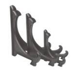7" Black Plastic Easel