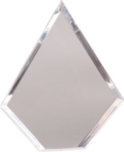 5 1/2" x 7 1/2" Diamond Prestige Acrylic Replacement Blank for PTA41