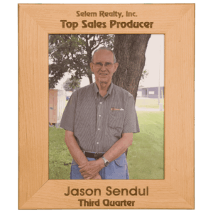 8 1/2" x 11" Genuine Red Alder Picture Frame
