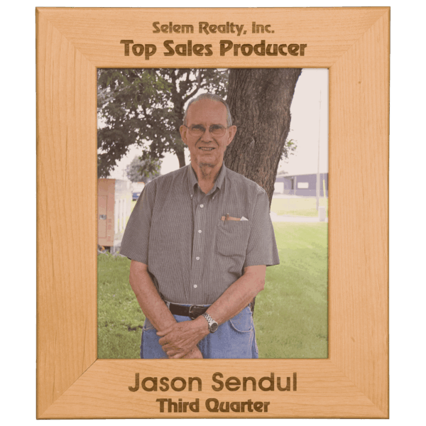 8 1/2" x 11" Genuine Red Alder Picture Frame