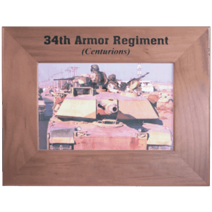 4" x 6" Genuine Walnut Picture Frame