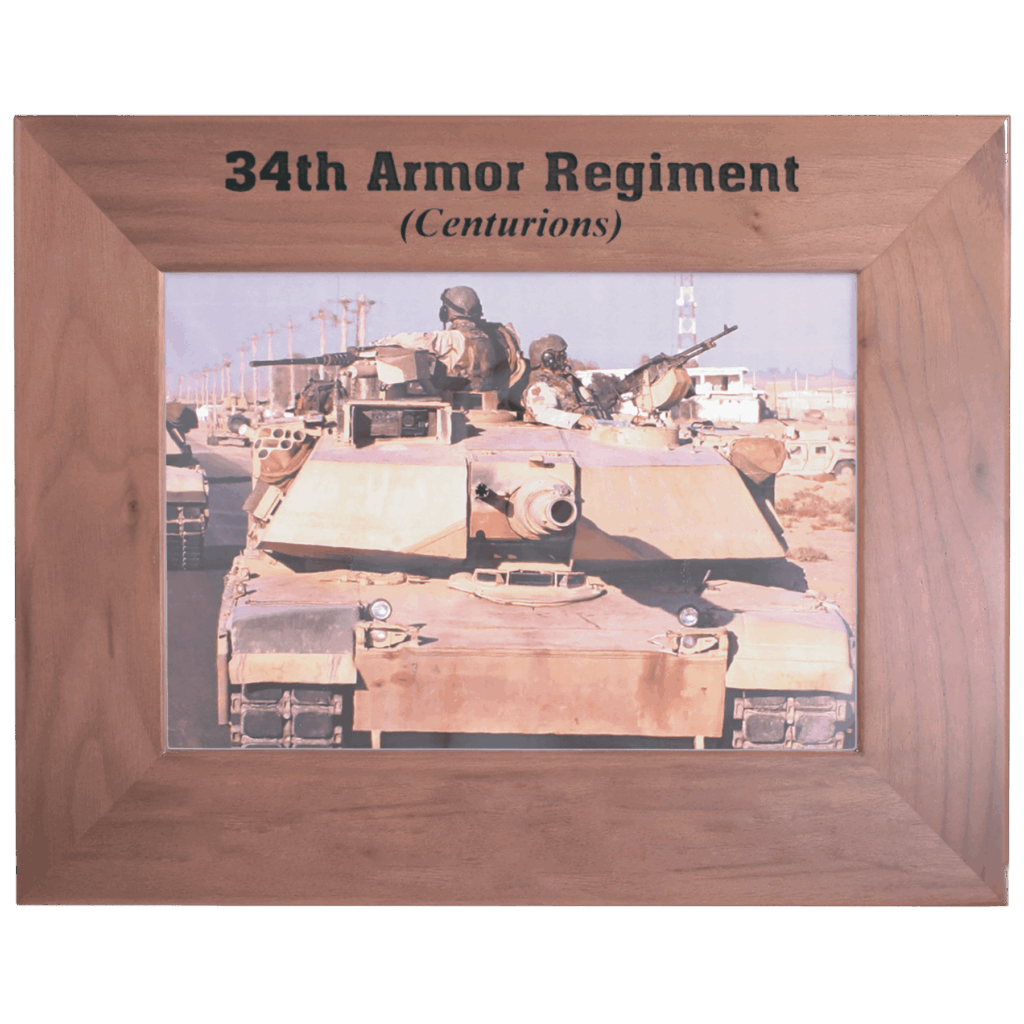 5" x 7" Genuine Walnut Picture Frame
