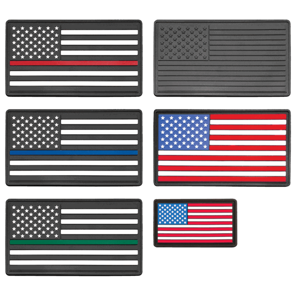 American Flag PVC Patch with Kota Pro Adhesive Sample Set