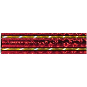 45" Maroon/Gold Rectangular Pow!!! Trophy Columns