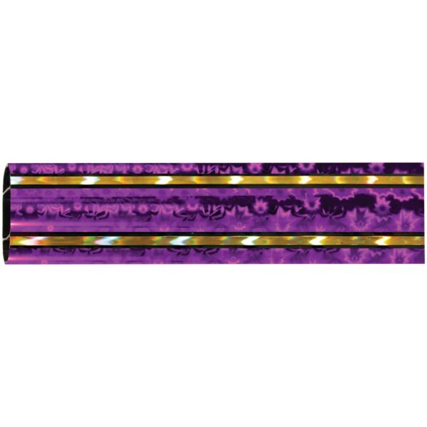 45" Purple/Gold Rectangular Pow!!! Trophy Columns