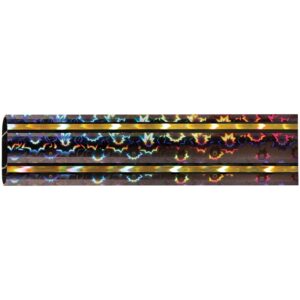 45" Black/Gold Rectangular Pow!!! Trophy Columns