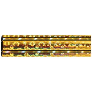 45" Gold/Gold Rectangular Pow!!! Trophy Columns
