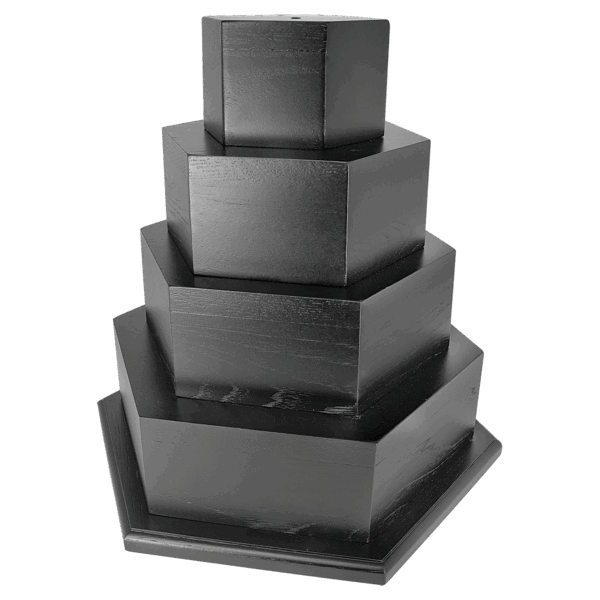 12 1/2" x 15 1/2" Black Perpetual Base