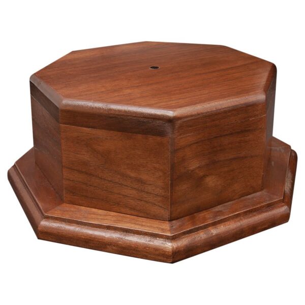 9 1/4" x 4 1/4" Walnut Perpetual Base