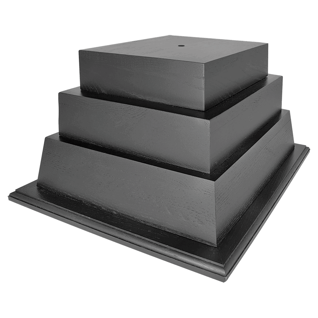 15" x 10 3/8" Black Perpetual Base