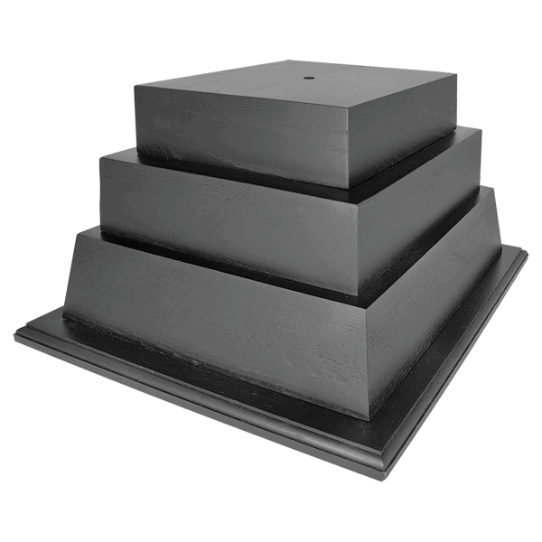 15" x 10 3/8" Black Perpetual Base
