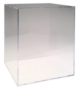 Clear Helmet BallQube Display Case