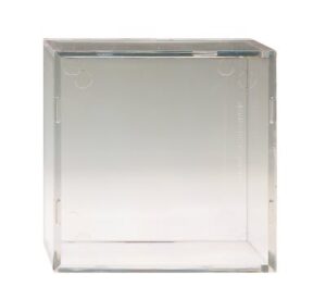 Clear Hockey Puck BallQube Dispay Case