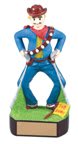 7 inch Bandit Comic Golf Resin