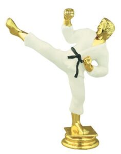 5 1/4" Color Male Karate Figure