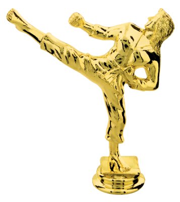 5" Female Karate Figure