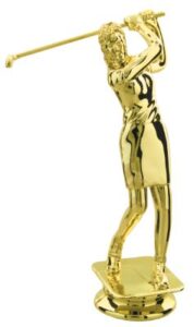 5 1/4" Female Golf Figure