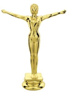 5 1/4" Female Gymnast Figure