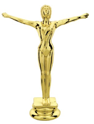 5 1/4" Female Gymnast Figure