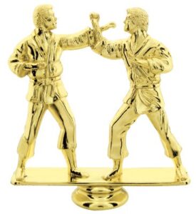 5" Male Double Action Karate Figure