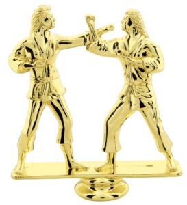 5" Female Double Action Karate Figure