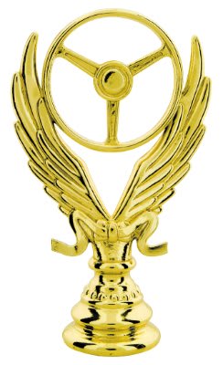 5" Winged Wheel Figure