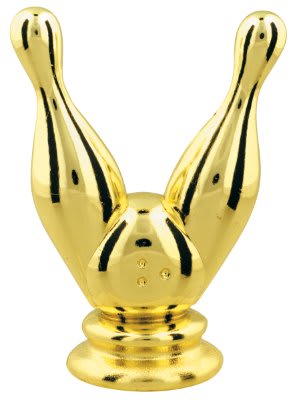 3 1/2" Bowling Ball and Pins Figure