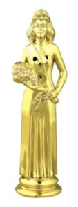 5 1/2" Beauty Pageant Queen Figure