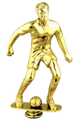 9" Male Soccer Figure
