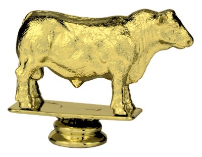 3 1/2" Angus Bull Figure