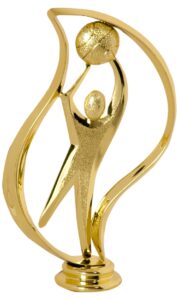 6" Basketball Torch Figure