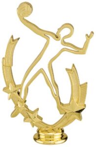 5 3/4" Volleyball Profile Figure