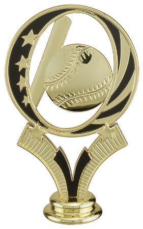 5" Gold/Black Baseball MidNite Star Figure