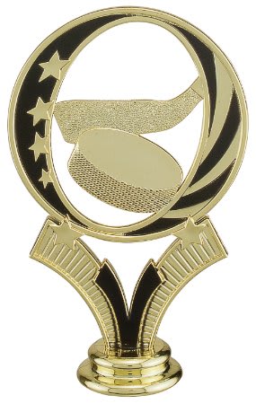 5" Gold/Black Hockey MidNite Star Figure