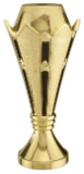 6" Gold/Black Royal Crown Riser