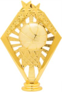 6" Gold Basketball Sunrise Figure