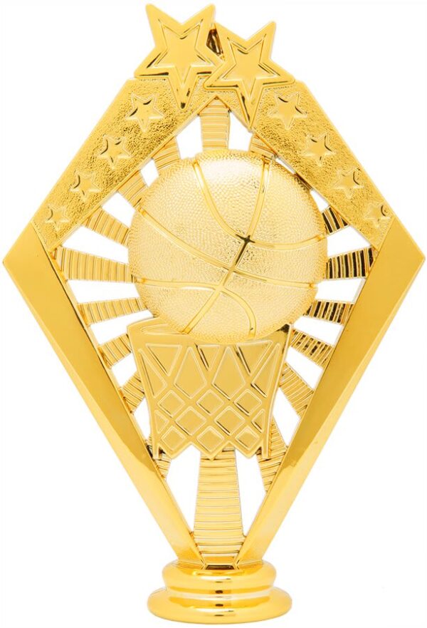 6" Gold Basketball Sunrise Figure