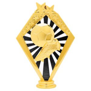 6" Black/Gold Soccer Sunrise Figure