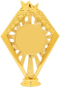 6" Gold Sunrise Figure with 2" Insert Holder