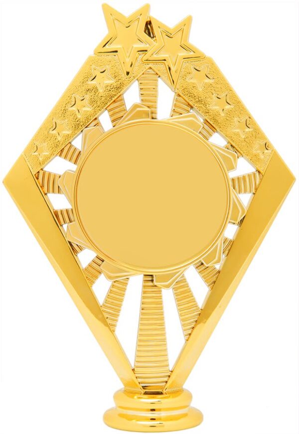 6" Gold Sunrise Figure with 2" Insert Holder