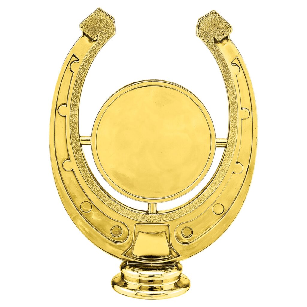 5" Horseshoe 2" Holder Figure