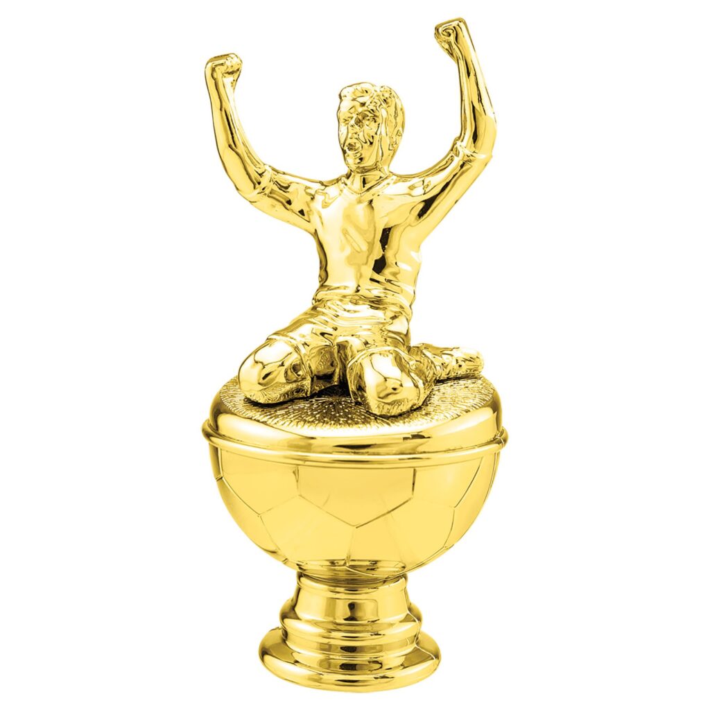 5" Soccer Celebrate Goal Figure