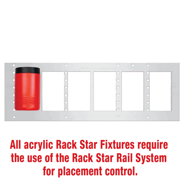 12/16 oz. Polar Camel Beverage Holder Fixture-Holds 6