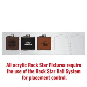 6 oz. JDS Flask Fixture - Holds 5
