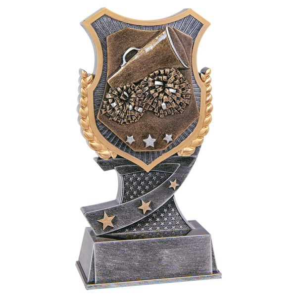 6" Cheer Shield Award