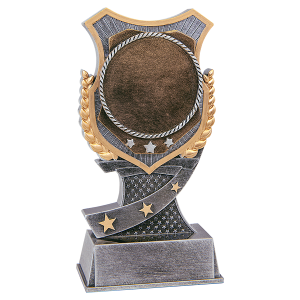 6" Shield Award 2" Insert Holder