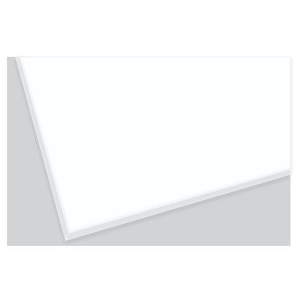 12" x 24" White Sublimatable Acrylic Sheet